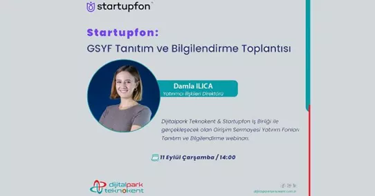 Girişim Sermayesi Fonları Tanıtım ve Bilgilendirme Webinarı