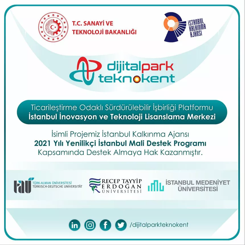 İstanbul Kalkınma Ajansı’ndan Dijitalpark Teknokent’e Proje Desteği
