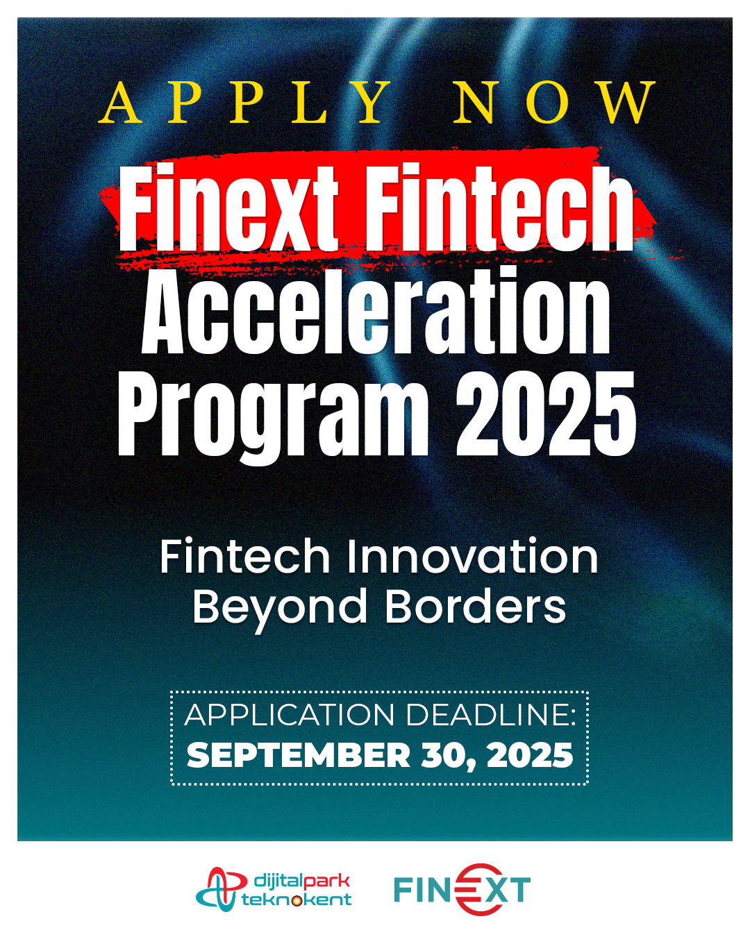 We Are Inviting Fintech Entrepreneurs!